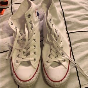 White High-top converse